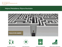 Tablet Screenshot of mettaliderazgo.com
